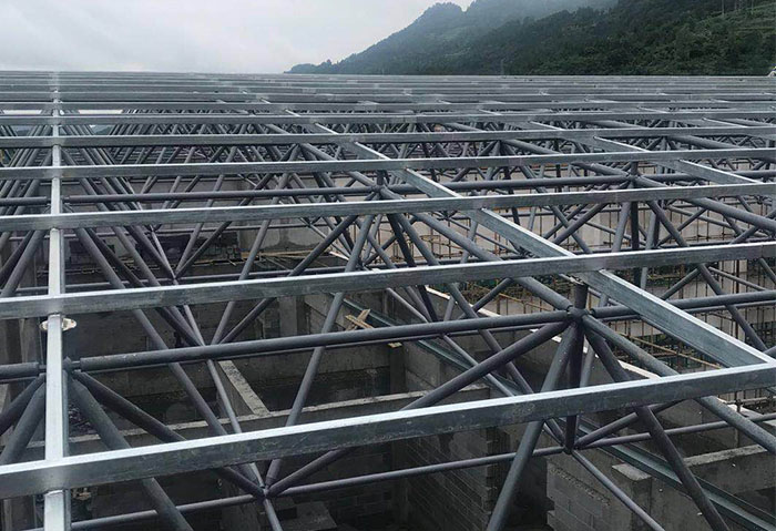 荆门学校艺体楼网架
